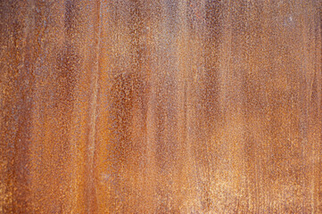 The background of rusty metal plates