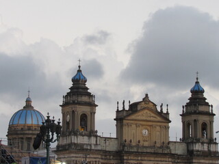 Obraz premium Catedral Metropolitana Apostol Santiago - CIUDAD DE GUATEMALA - GUATEMALA CITY - GUATEMALA 