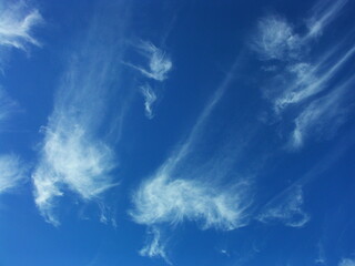Blue Sky with Clouds
