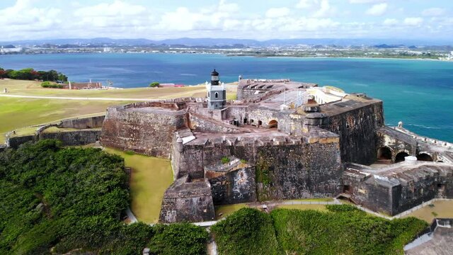 Castillo San Felipe del Morro, also known as El Morro, is a citadel built between 16th and 18th centuries in San Juan, Puerto Rico.