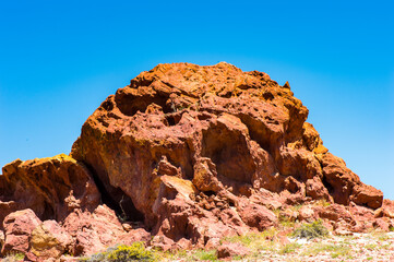 It's Rocks and other formations of th Socotra Island