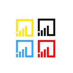logo finance vector icon templet
