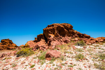 It's Rocks and other formations of th Socotra Island