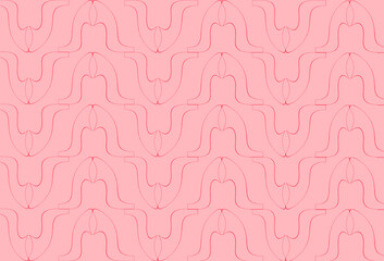 Seamless pattern design with floral background elements, beautiful ornaments, black, white, orange, pink, red, green, yellow, blue, gray, purple