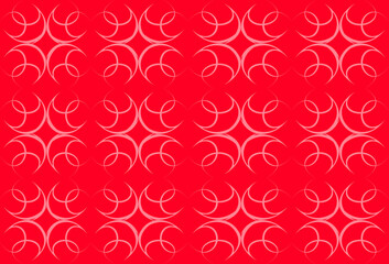 Seamless pattern design with floral background elements, beautiful ornaments, black, white, orange, pink, red, green, yellow, blue, gray, purple