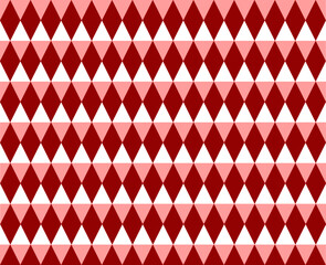 Geometric background red and white mosaic triangle background