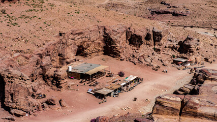 It's Canyon in Petra (Rose City), Jordan. The city of Petra was lost for over 1000 years. Now one...
