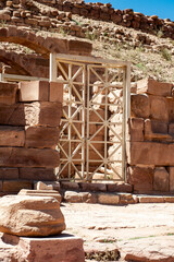 It's Colonade road in Petra (Rose City), Jordan. The city of Petra was lost for over 1000 years....