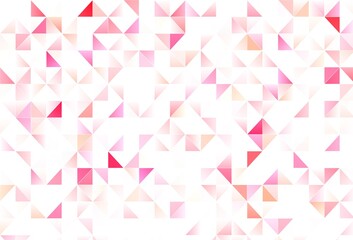Light vector layout with lines, triangles.