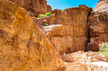 It's Nature and mountains of Petra, Jordan