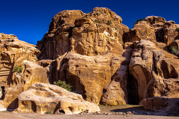 It's Rocks of Little Petra, Siq al-Barid (Cold Canyon, Jordan