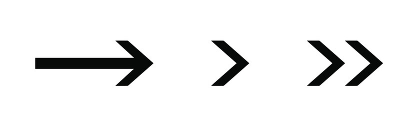 arrows vector collection black. Different black Arrows icons,vector set. Abstract elements for business infographic