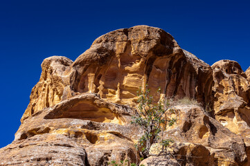 Fototapeta premium It's Rocks of Beidha, a major Neolithic archaeological site