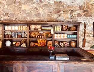 Tienda de raya antigua