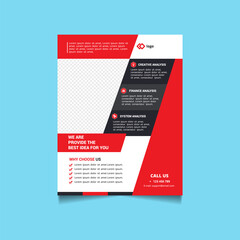 Business Flyer Corporate Flyer Template Modern Flyer vector Abstract Colorful concepts