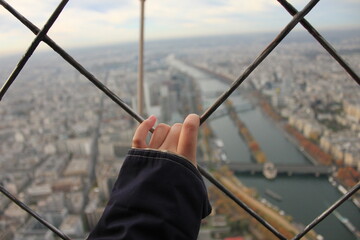 Obraz premium Paris from Eiffel