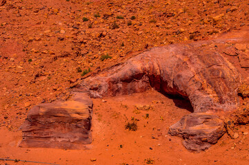 Ancient rock cut architecture of Petra, Jordan. Petra is one the New Seven Wonders of the World