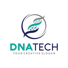 DNA Logo Vector