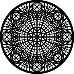Rose Window, Fig. 15, round 1, triangular 2