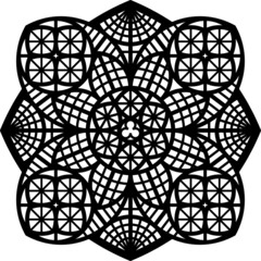 Rose Window, Fig. 15, square 1, half 1