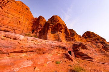 Nature of Petra, Jordan. Petra is one the New Seven Wonders of the World