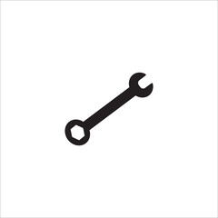 wrench tool icon vector