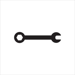 Wrench tool icon vector