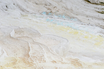 It's Travertines of Pamukkale, Turkey. UNESCO World heritage