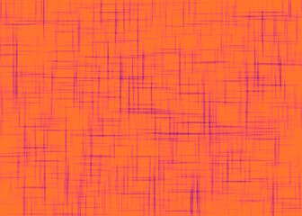geometric square line pattern abstract background in orange and purple