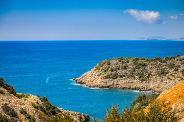 Fototapeta na wymiar It's Nature of the Mediterranean sea