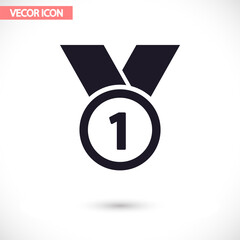 Award icon vector icon , lorem ipsum Flat design