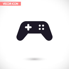 Playstation  vector icon , lorem ipsum Flat design