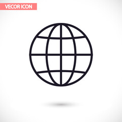 World Vector icon design 10 eps illustration