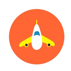 vector illustration of a white plan