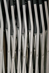 folded chairs