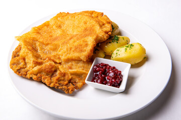 Vienner Schnitzel with potato