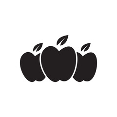 Apple icon, nature icon vector