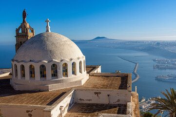 The Chapel of Santa Cruz  overlooking Oran, Alegeria © Jason Row Photo