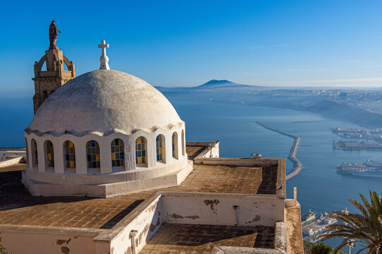 The Chapel of Santa Cruz  overlooking Oran, Alegeria