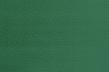 green leather fabric texture background	