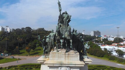 Fototapeta premium Monument Independence Ipiranga Altar Fatherland Sao Paulo Brazil