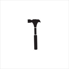hammer tool icon vector