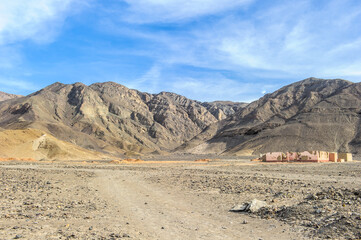 It's View of the mountains of Peru, South America