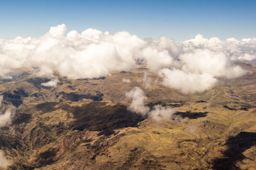 It's Clouds and mountains of Peru