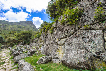 It's Mountain passage in Peru