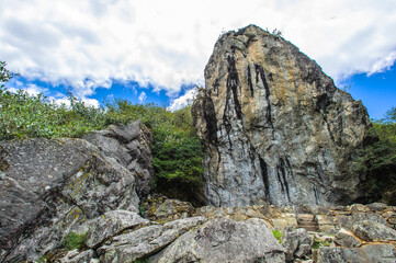It's Stones over the mountains