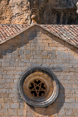 Templar hermitage of San Bartolome and natural park of the Cañon del Rio Lobos in Soria