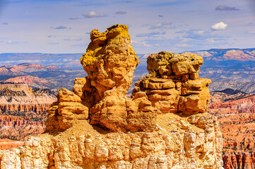 It's Amazing view of the Bryce Canyon National park, Utah, USA