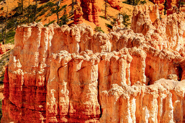 It's Spectacular view of the Bryce Canyon National park, Utah, USA