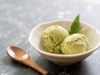 抹茶アイスクリーム